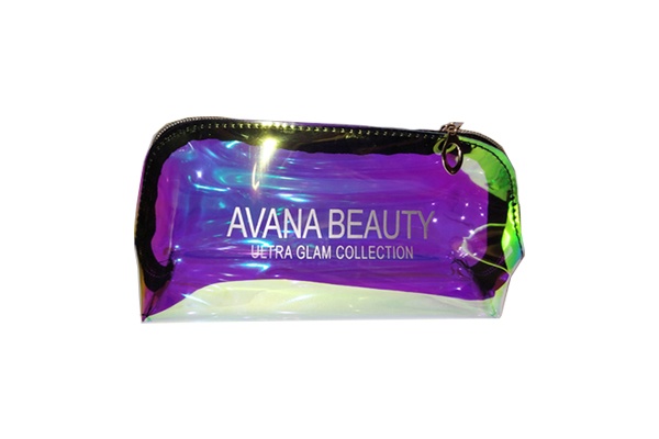 Avaná Beauty Makeup Bag Ultra Glam - holographic travel bag