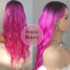 Ariel Synthetic Hair Wig Pink Avana Beauty