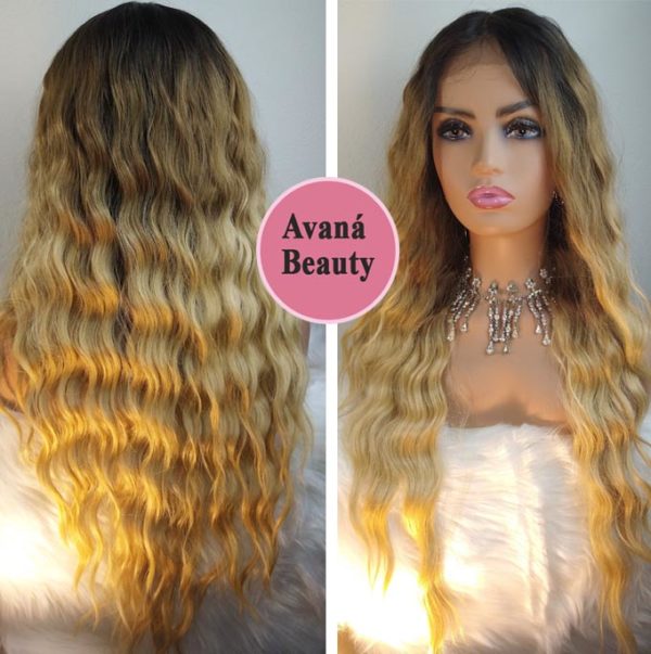 Bethany Wig Unit Avana Beauty (Ombre Blonde Hair Colo