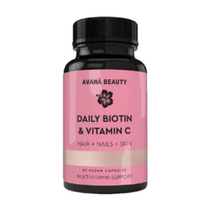 Daily Biotin Mult-Vitamin for Hair Skin Nails Hair Vitamin Avana Beauty