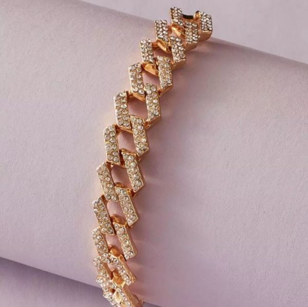 Diamond Linked-Up Anklet Chain