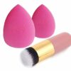 Avana Beauty™ Makeup Sponge Flawless Powder Puff Cosmetics Foundation Blender, Liquid, Concealer, Dry or Wet Use Latex Free (3 Pieces)